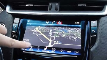 2013 Cadillac XTS - CUE Infotainment Navigation Display