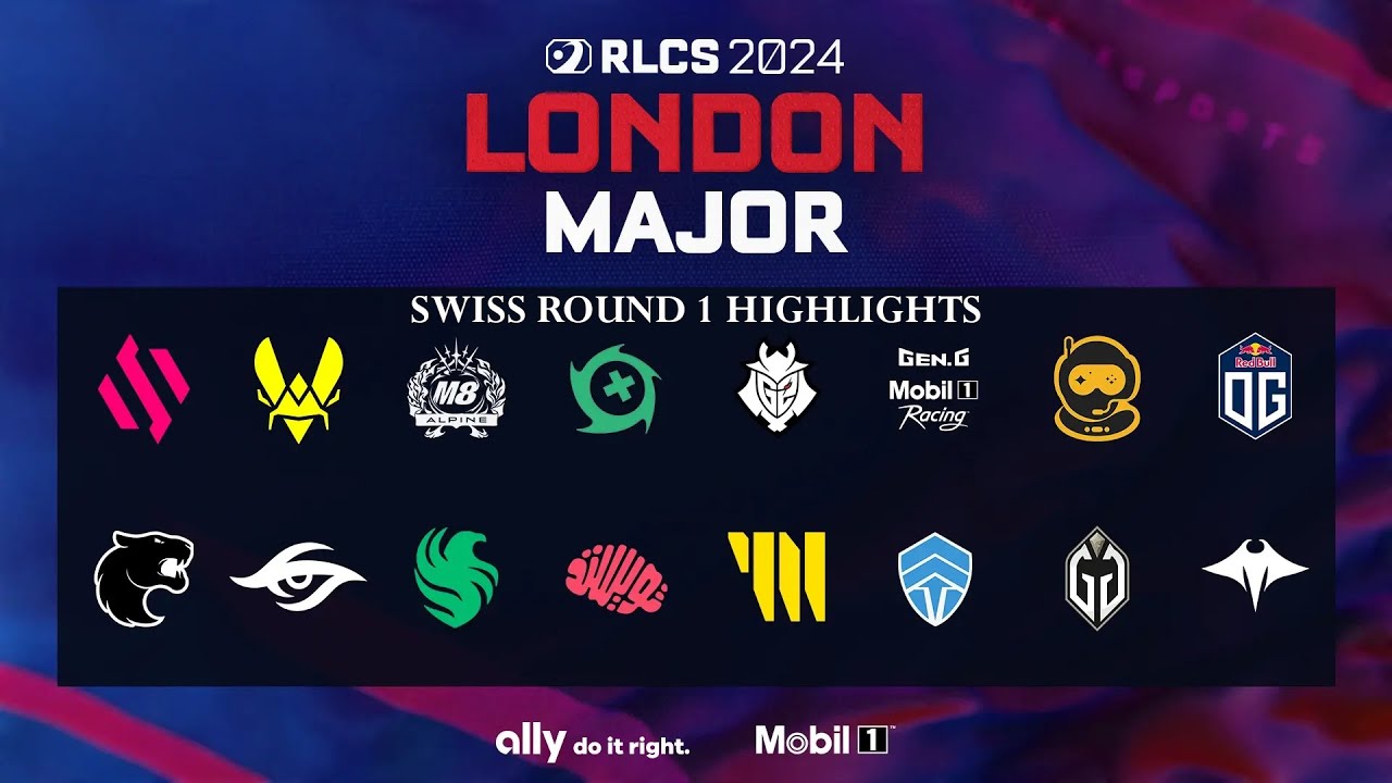 [GOAL HIGHLIGHTS] SWISS ROUND 1 - RLCS 2024 Major 2 London - YouTube