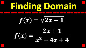 Two Examples of Finding Domain ❖ Rational Function ❖ Square Root Function