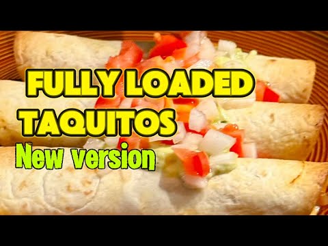 Perfectly Loaded Taquitos | Crispy & Flavor-Packed Recipe (Another Version)