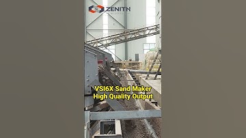VSI6X Sand Maker High Quality Output #aggregate #zenith #crusher #crushing #machine #crushingplant