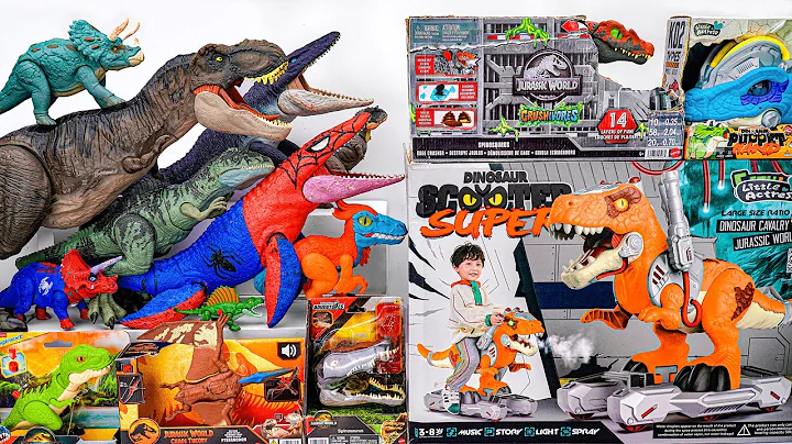 64 Minutes Satisfying with Unboxing Jurassic World Rebirth Toy Collection ASMR | Review Toys