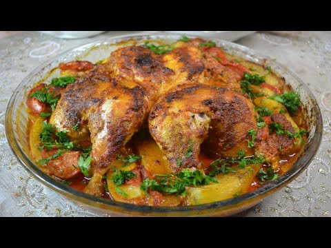 ВКУСНЫЙ ОБЕД или УЖИН 💓ПИКАНТНАЯ КУРОЧКА и ПЛОВ из ПОЛБЫ😋
