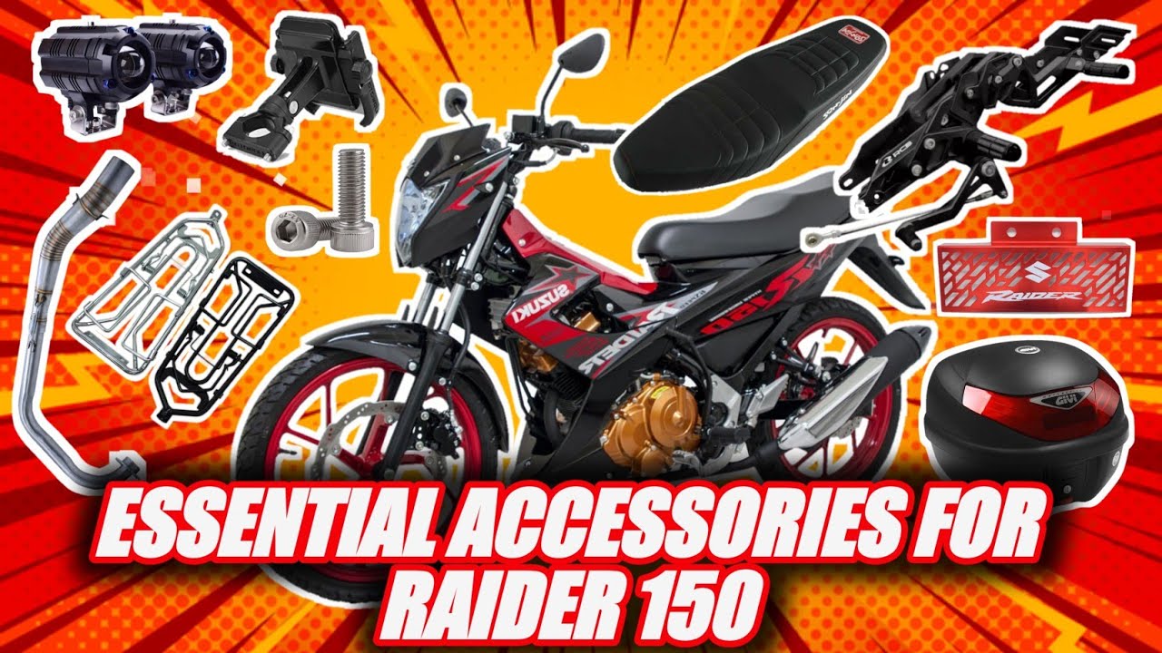 AFTER MARKET PARTS AND ACCESSORIES PARA SA RAIDER 150 NATIN! YouTube
