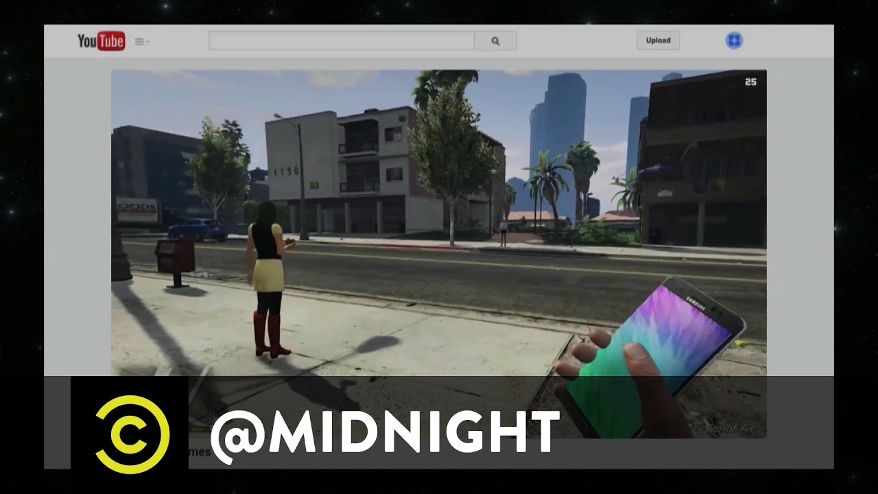 cca Samsung Galaxy: Exploding Into Your DMs - @midnight with Chris Hardwick