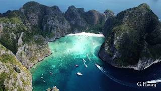 Maya Bay Phi Phi Island Via Drone (DJI Mavic Pro)