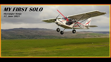 My first solo 17th June 2021