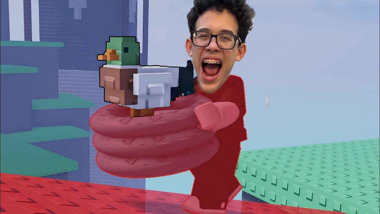 CARREGUE O PATO PELO OBBY PARA VENCER - ROBLOX
