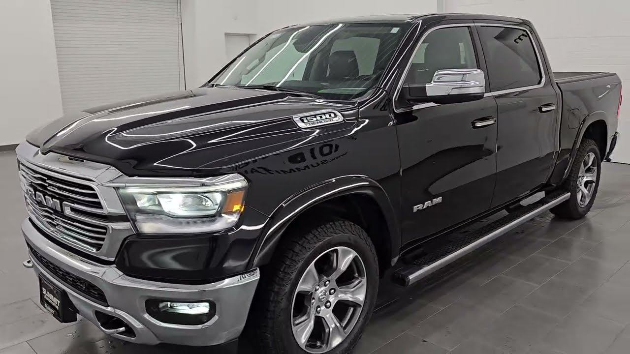 2020 RAM 1500 LARAMIE LVL1 CHROME HEMI 4K WALKAROUND 26T42A