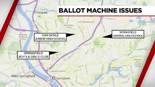 Some Springfield voters experience machine problems at polling locations