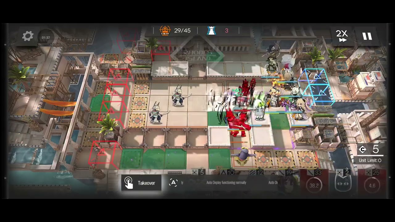 Arknights AS-8 Boss stage [no 6 star units] clear - YouTube
