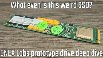 Someone sent me a really weird SSD