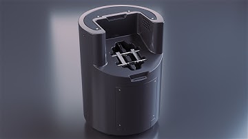 Hard Surface Design Timelapse | Practice #7 SciFi Cylinder | MoI3D V4