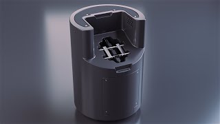 Hard Surface Design Timelapse | Practice #7 SciFi Cylinder | MoI3D V4