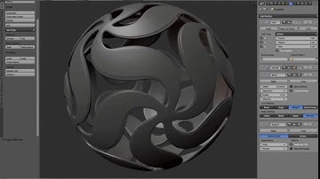 Floral Star Ball v2 (Blender)