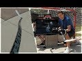 BENT HOCKEY STICK VS. TV (SHOOTING CHALLENGE)