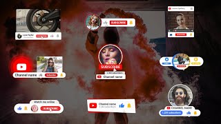 9 YouTube Subscribe Reminder - After Effects Template Camera Feed