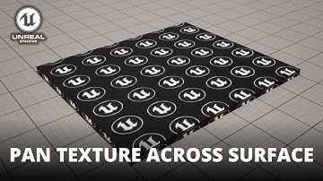 How to Pan a Texture Across a Surface in Unreal Engine 5