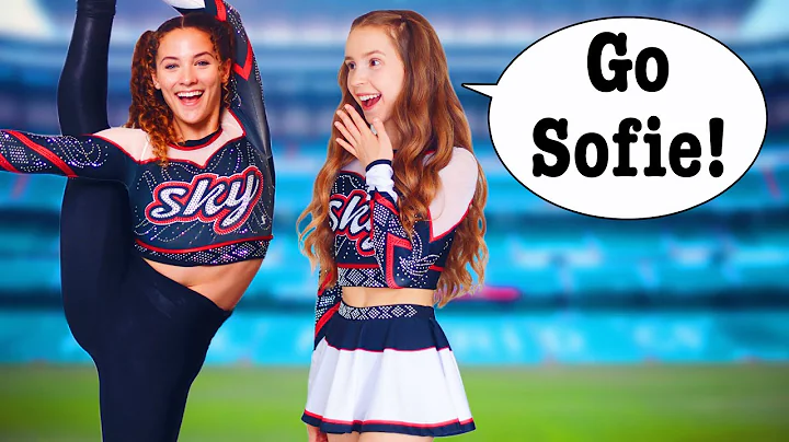 Transforming Sofie Dossi into a Cheerleader!