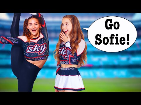 Transforming Sofie Dossi into a Cheerleader!