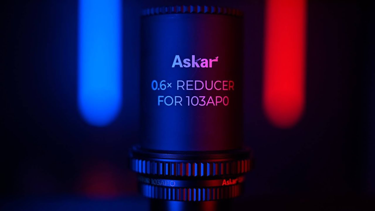 Снимаю с редуктором Askar 103 0.6X на диафрагме F4! Насколько он быстрый на самом деле?