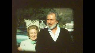 Jock Mahoney visiting with his first cousin Felicia Cockrell in southern California, 1976.  RIP.