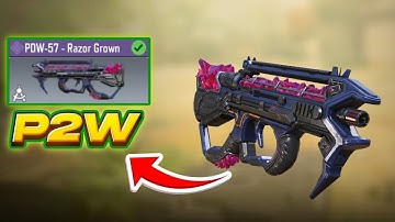 PDW-57 - Razor Grown is P2W in COD Mobile!!
