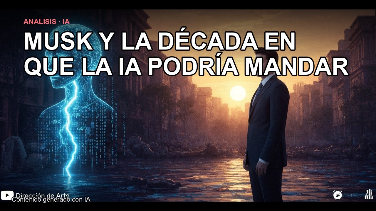 Inteligencia artificial: Musk y la década que cambiará todo