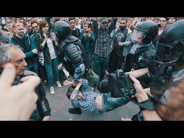 Акции протеста в День России