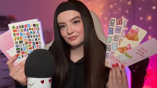 ASMR small business haul 🎀 the CUTEST stationery, stickers, bookmarks