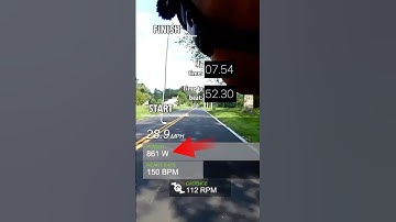 Chasing a Strava segment