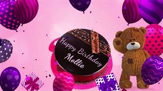 Happy Birthday Mollie | Mollie Happy Birthday Song