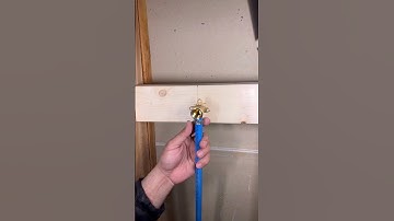 Installing a Drop Ear Elbow for shower arm with PEX. #plumbing #pexpipe #howto#diy #easyway