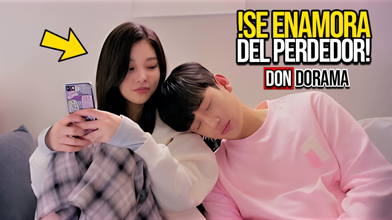 🔔IDOL FAMOSA FINGE AMAR a un PERDEDOR... Y SE ENAMORA de ÉL / Dorama Resumen