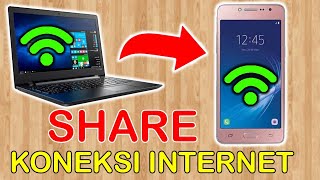 Mudah !! Cara Membagikan Koneksi Internet dari Laptop ke Hp tanpa Software/Aplikasi screenshot 3