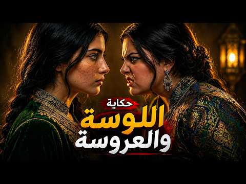 حكاية اللوسة والعروسة👰‍♀️🔥|أروع قصة مسموعة من أجواء التراث المغربي قبل النوم! 🌙🎧