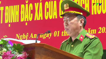 Trại giam Số 6 – Bộ Công an Công bố Quyết định đặc xá của Chủ tịch nước cho 81 phạm nhân.