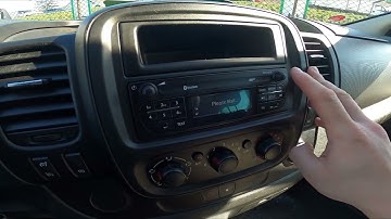 How to Pair Smartphones with System via Bluetooth in Opel Vivaro B ( 2014 – 2019 )