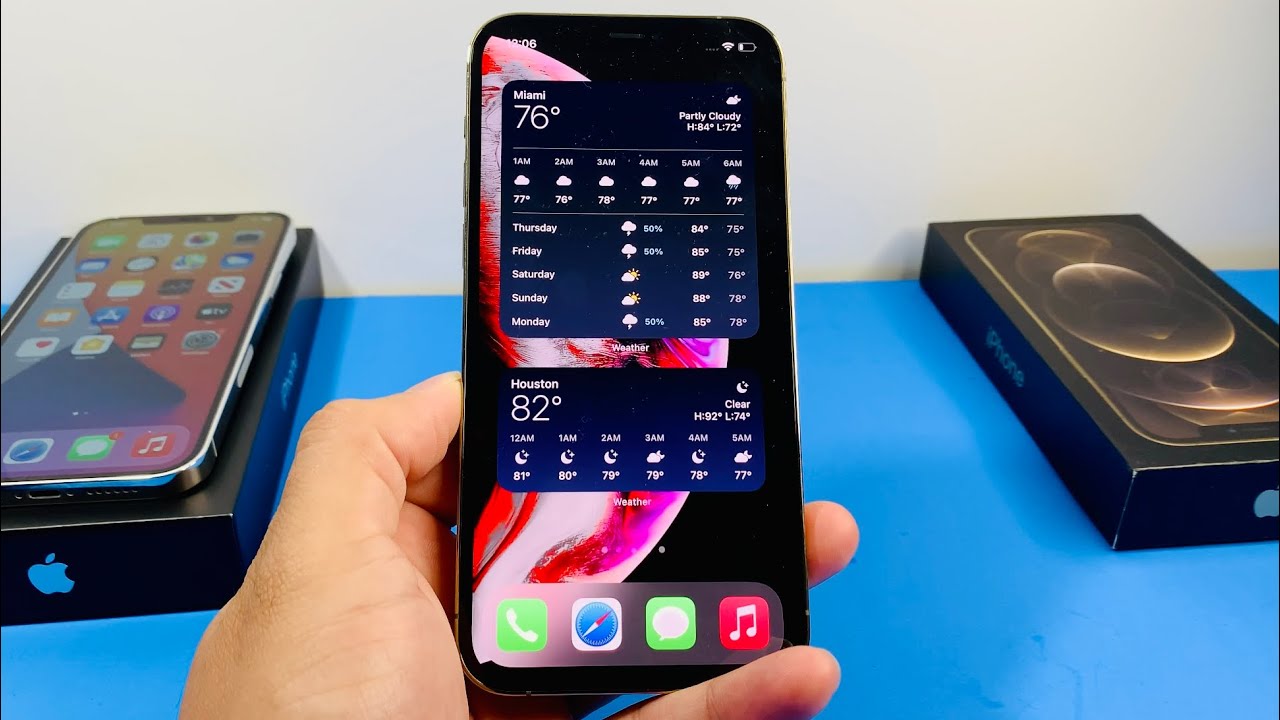 iPhone 12 Pro Max: How to Change Location Weather Widget
