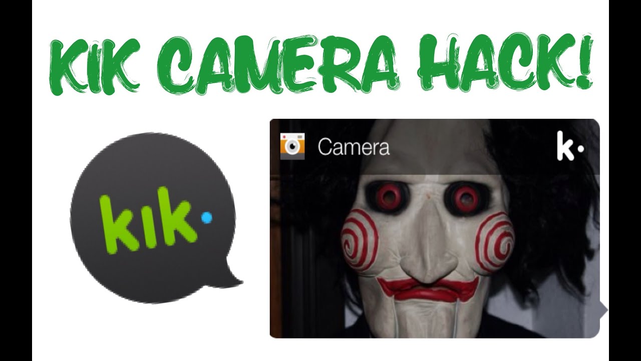 How to send gallery pic as camera pic on kik iphone ios7 - YouTube