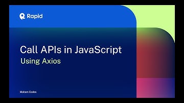 How to Call APIs in JavaScript Using Axios?