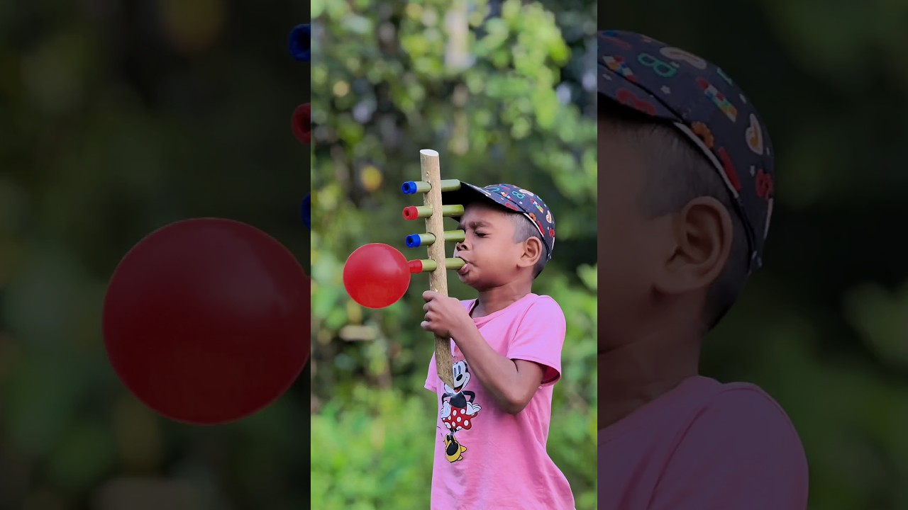 Creativity Perfect Lemon Tree Branch Toys with Four Tube Balloon 