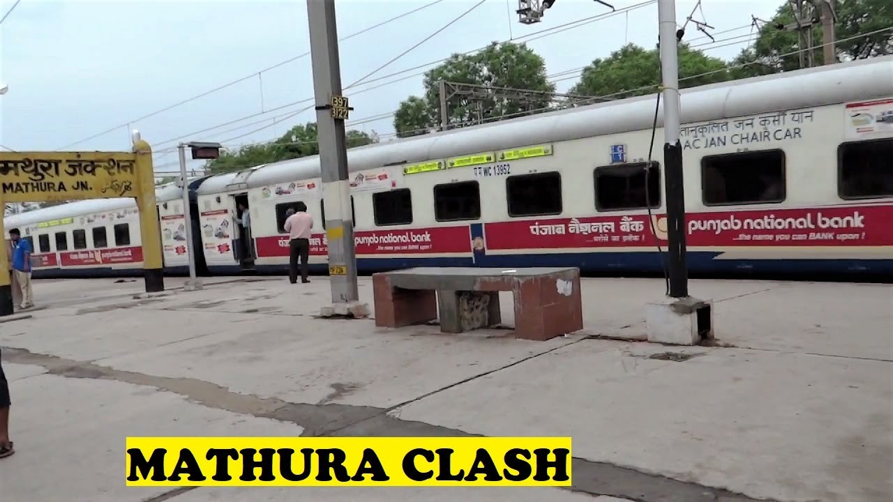 Mathura Junction Clash Kota Jan Shatabdi Depart, Run As Kerala