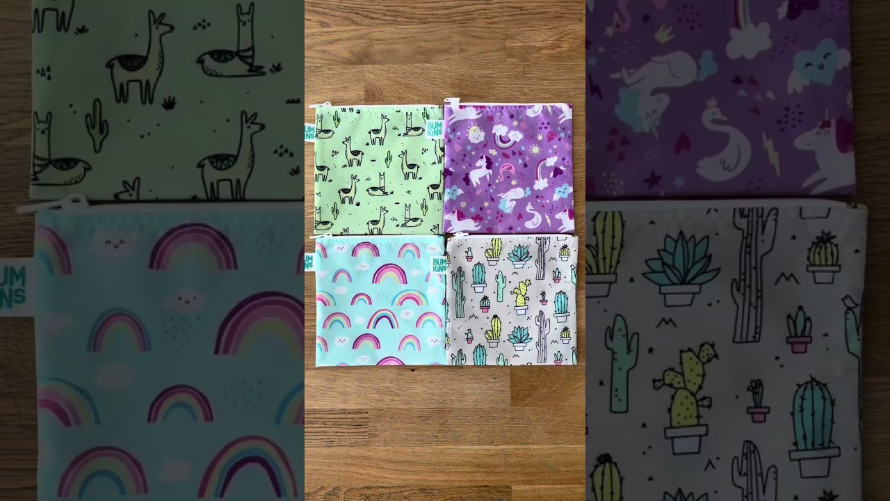 Snack time, simplified with Bumkins reusable Snack Bags.