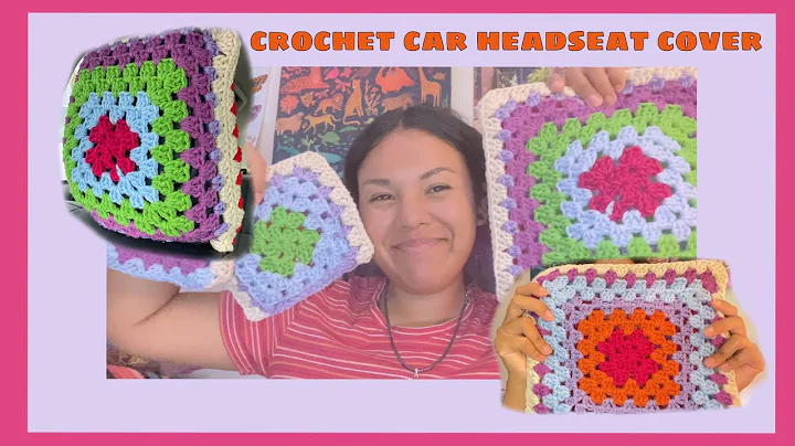 Learn to Crochet a Stylish Car Headseat Cover