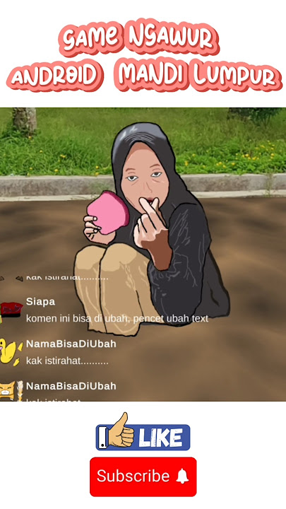 Game Parodi Live Tiktok Mandi Lumpur 😅 #gamengawur #mandilumpur #silvifygaming