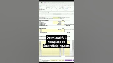 Real Estate Modeling #excel #financialanalysis #financialanalysis #financialmodel #underwriting