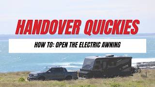 Caravan Electric Awning: How to Use It | Mars Caravans Handover @MarsCampers