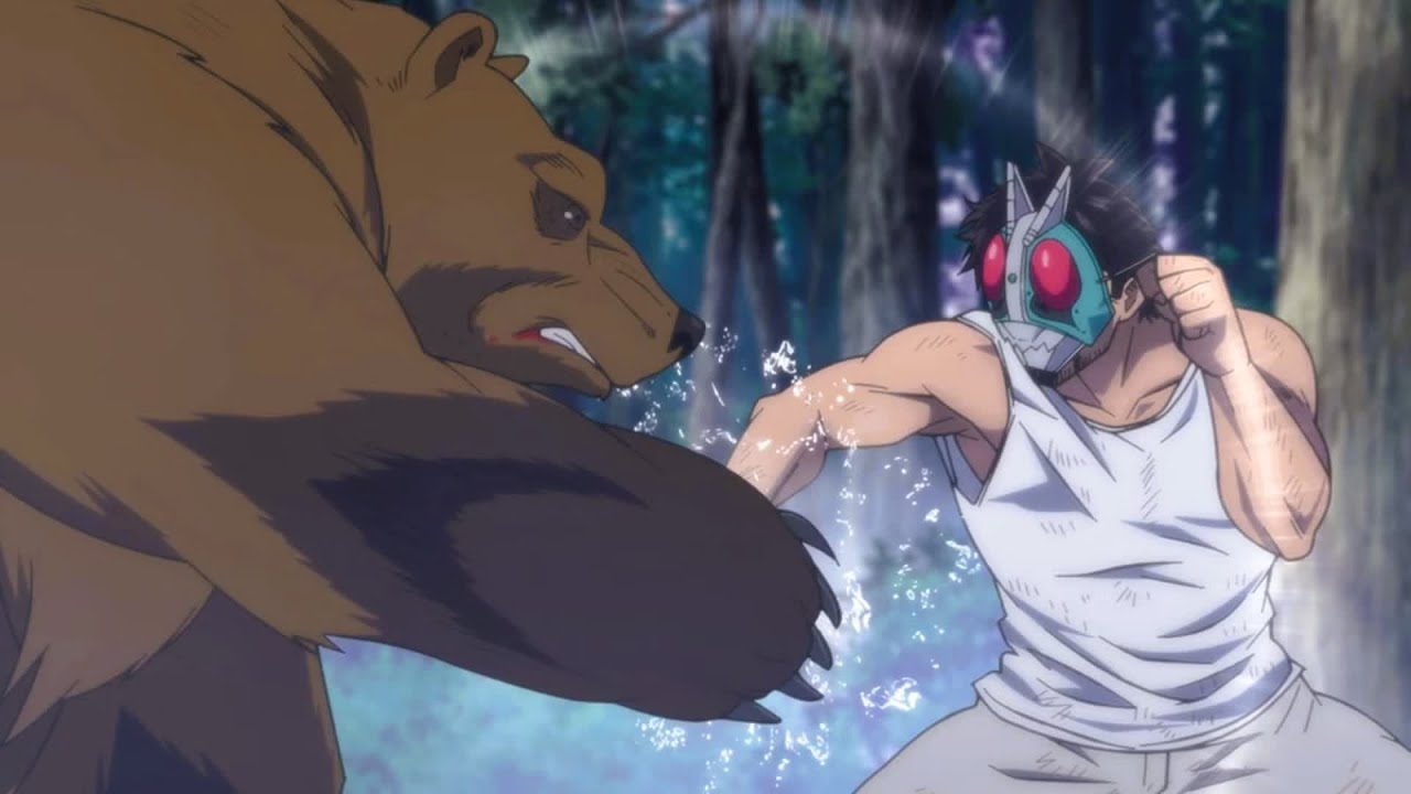 «Не сражайтесь с медведями, если встретите одного»: аниме Kamen Rider от Crunchyroll выносит офиц...