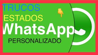 *Cómo PONER COLOCAR AÑADIR Estados Whatsapp ORIGINALES AMOR TRISTE  de vídeos YOUTUBE 2019 | Android screenshot 2